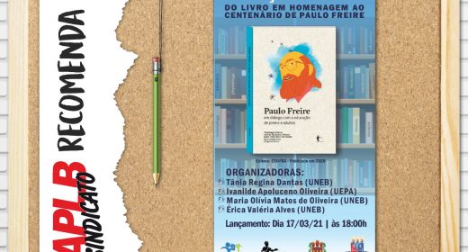 APLB-RECOMENDA: Paulo Freire em Diálogo com a Educação de Jovens e Adultos