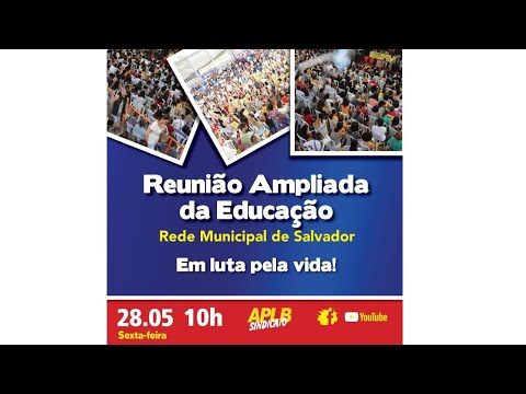  #AOVIVO REUNIÃO AMPLIADA DA EDUCAÇÃO