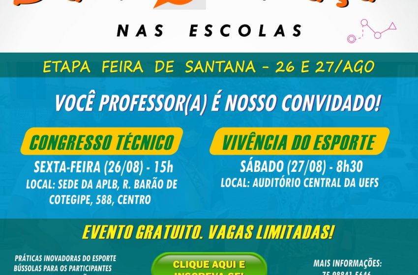  APLB, FBO e Academia de Orientação da Bahia promovem “Dia de Orientação na Escola”; Inscreva-se!