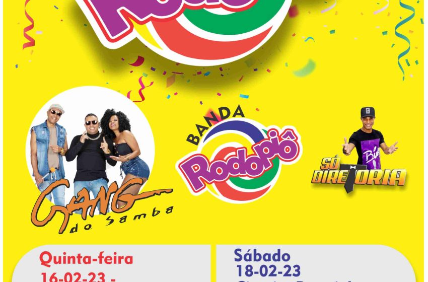  Bloco e Banda Rodopiô  são presenças confirmadas no Carnaval de Salvador 2023