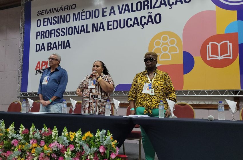  Abertura Seminário O Ensino Médio e a Valorização Profissional na Educação da Bahia