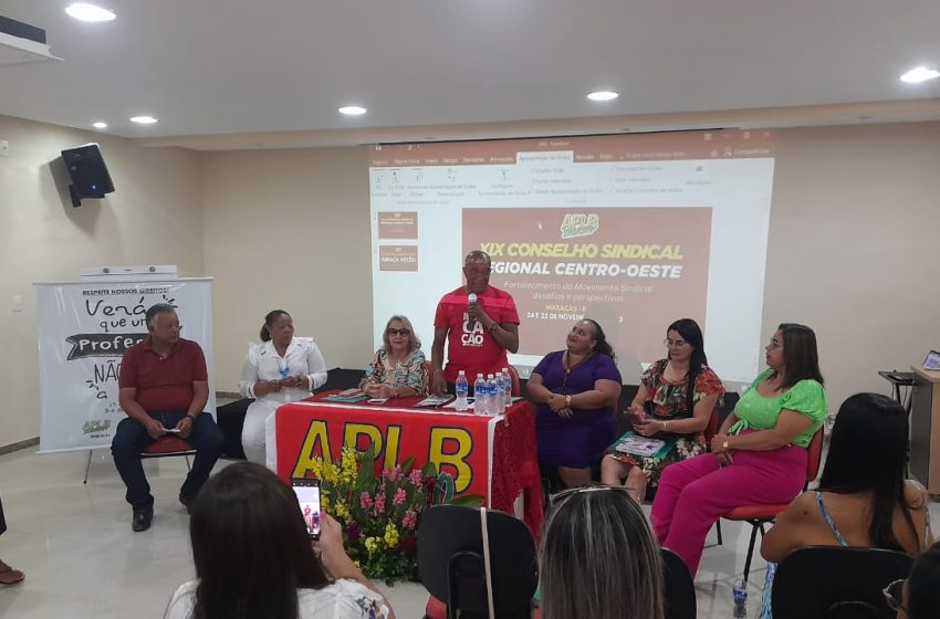  APLB-Regional Oeste promove conselho sindical com a participação de 27 cidades