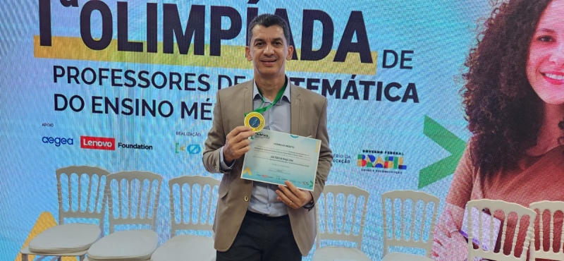  Professor de Matemática da rede estadual de ensino da Bahia está entre os dez melhores do país