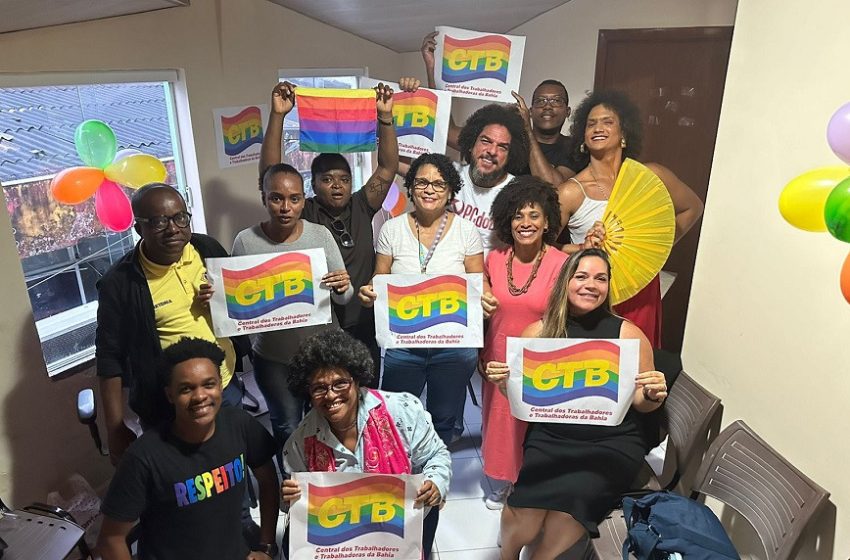  CTB Bahia cria coletivo e faz “papo diverso” com foco em combater LGBTfobia no trabalho