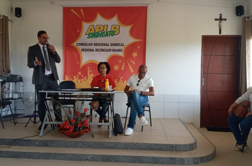  APLB realiza conselhos sindicais no interior do estado