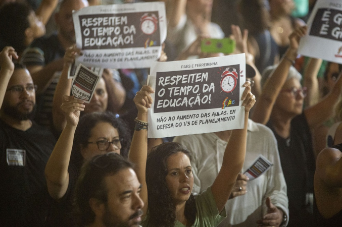  APLB apoia greve de servidores de escolas municipais do Rio de Janeiro; entenda o PL que provocou o protesto