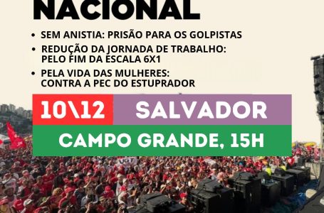 Frentes Brasil Popular e Povo Sem Medo promovem mobilização nacional; fim da escala 6×1 está na pauta