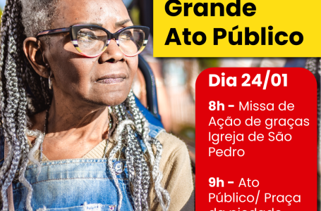 24/01: APLB convida aposentados/as da Educação para ato na praça da Piedade