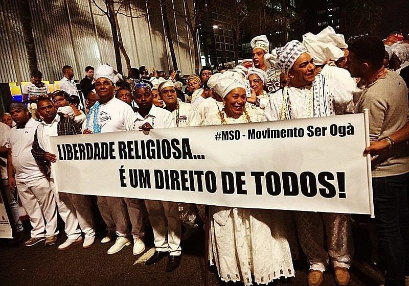  APLB participa de ato para sanção da lei que cria Delegacia de Combate à Intolerância Religiosa